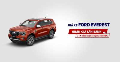 Giá lăn bánh Ford Everest 2025 - SUV 7 chỗ thế hệ mới - Cập nhật tháng 07/2025